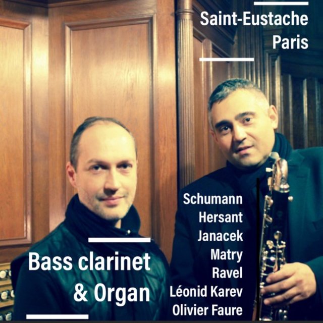 Bass Clarinet & Organ in Saint Eustache Paris