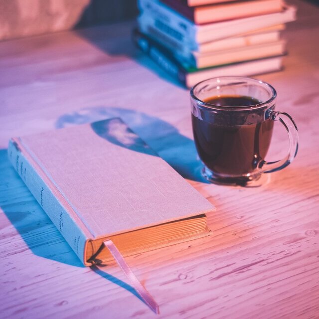 Purple desk
