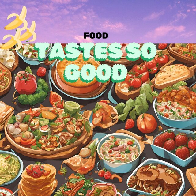 FOOD TASTES SO GOOD