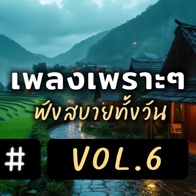 รวมเพลงเพราะๆ ฟังสบายๆ ทั้งวัน อัลบั้ม6