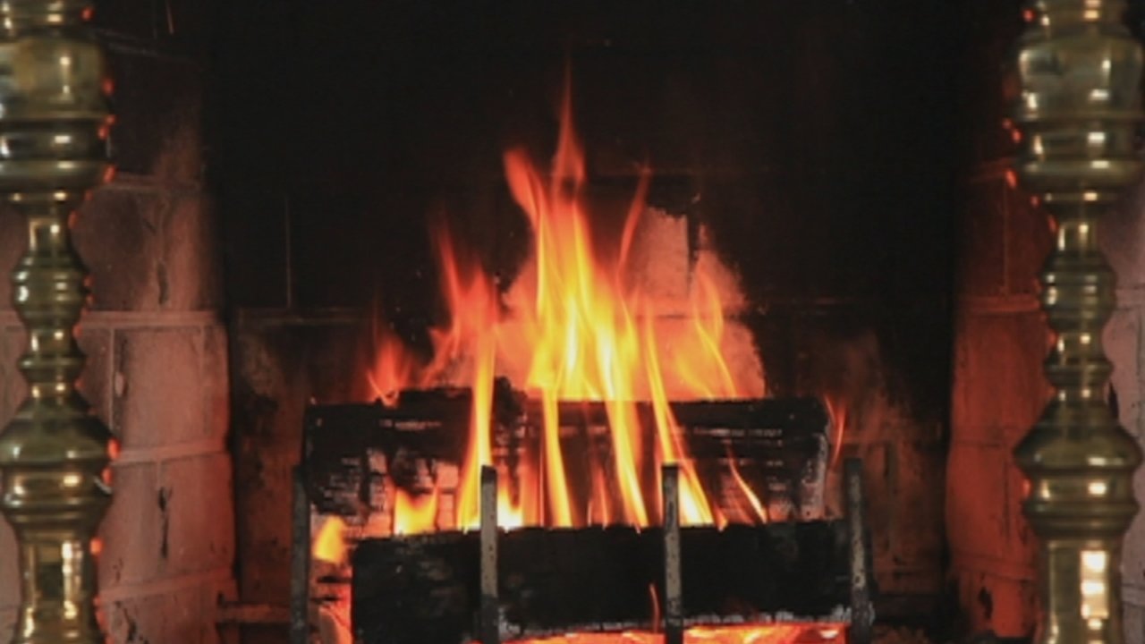 Someday at Christmas (Yule Log Video)