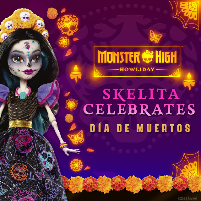 Skelita Celebra el Día de Muertos