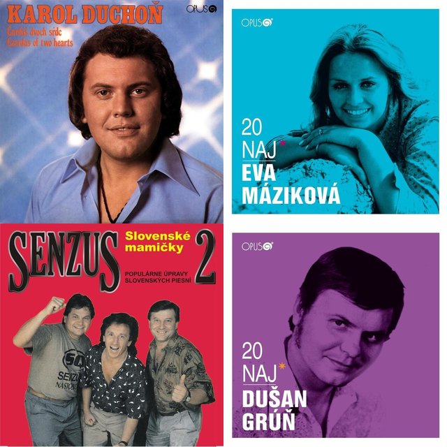 Cover art for album Hudba cez O2: Slovenské šlágre by User