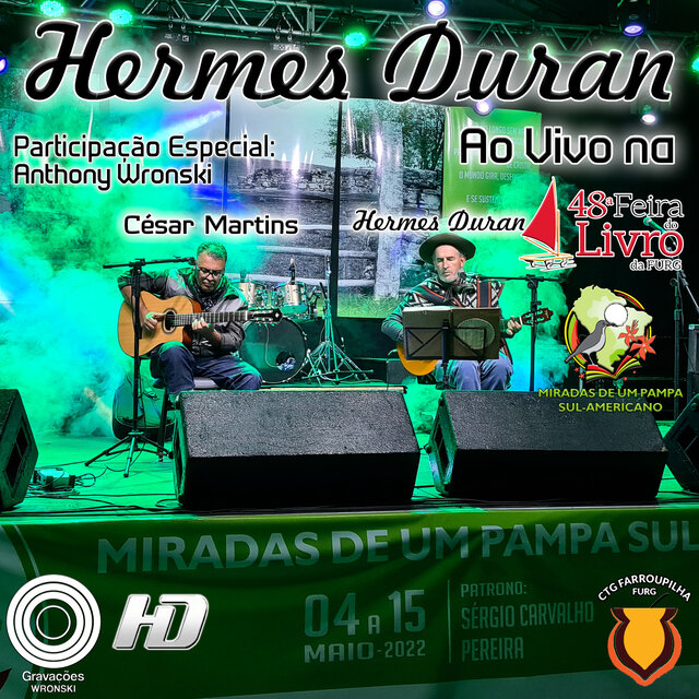 Hermes Duran na 48ª Feira do Livro (Ao Vivo)
