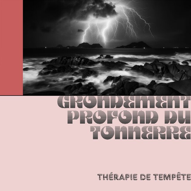 Grondement profond du tonnerre