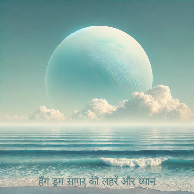 हैंग ड्रम सागर की लहरें और ध्यान