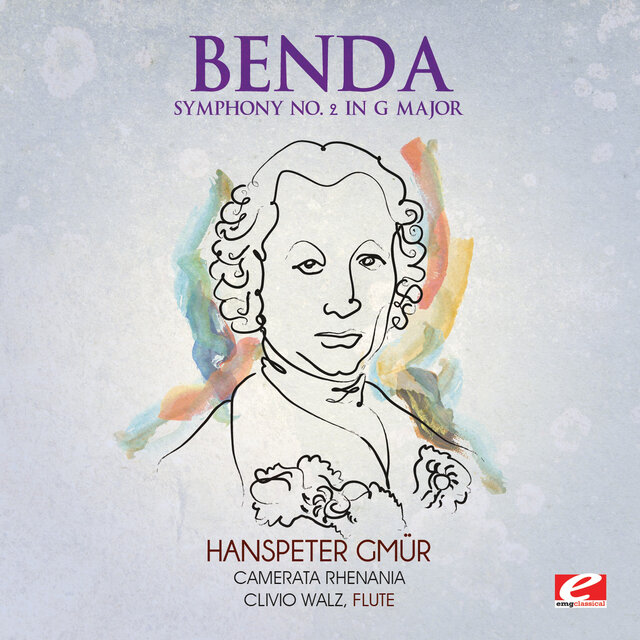 Cover art for album Benda: Symphony No. 2 in G Major (2013 Remaster) by Camerata Rhenania, Clivio Walz