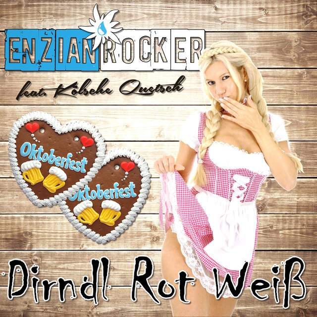 Dirndl rot weiß