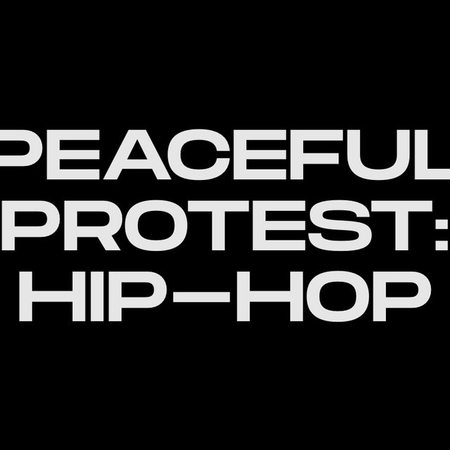Cover art for album Peaceful Protest: Hip-Hop by TIDAL