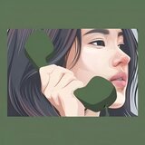 绿色