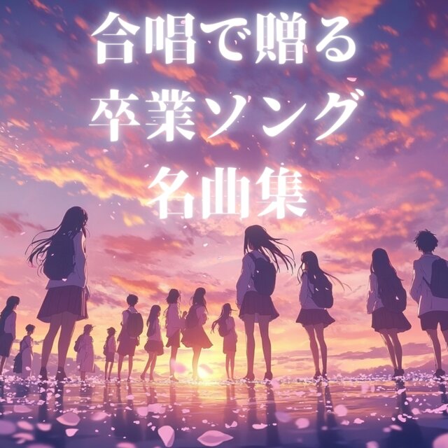 Collection of famous graduation songs sung by chorus (Cover)