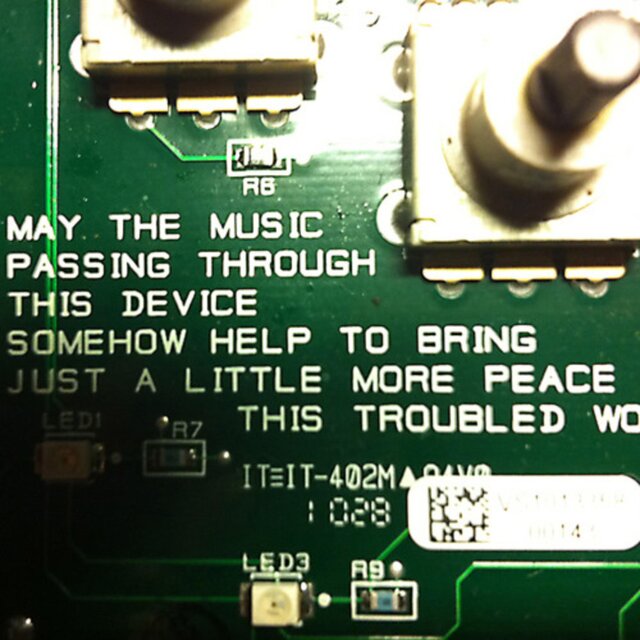 solder points