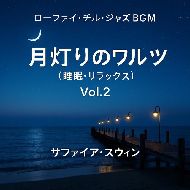 ローファイ・チル・ジャズ BGM Vol.2 — 夜更けの雨とワルツ（睡眠・リラックス）