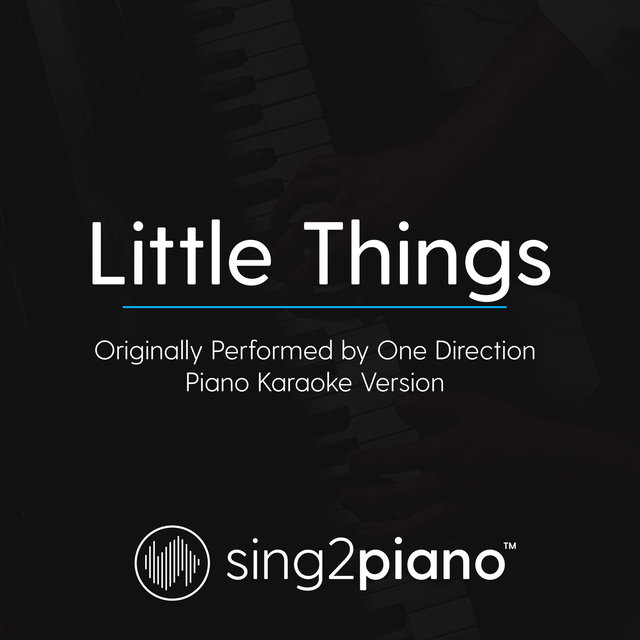 Little Things (Originally Performed By One Direction) (Piano Karaoke Version)