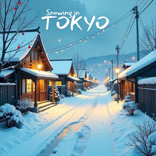 Snowing in Tokyo: Japanese Winter Lofi Ambience