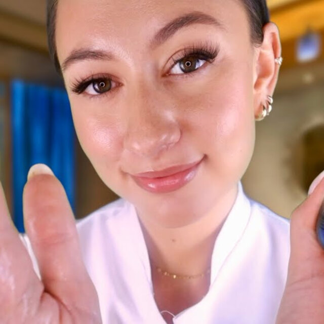 ASMR Winter Spa Facial Treatment Roleplay  Face Massage, Skincare & Pampering