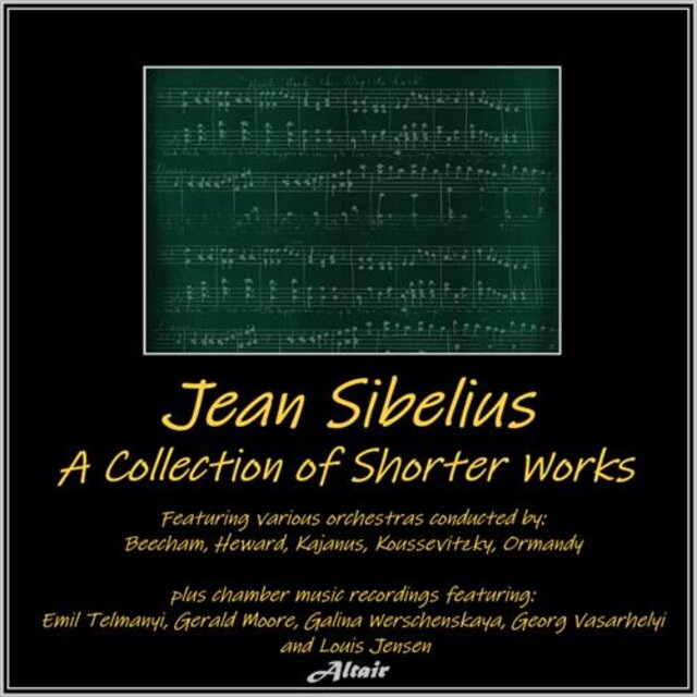 Jean Sibellius: A Collection of Shorter Works (Live)