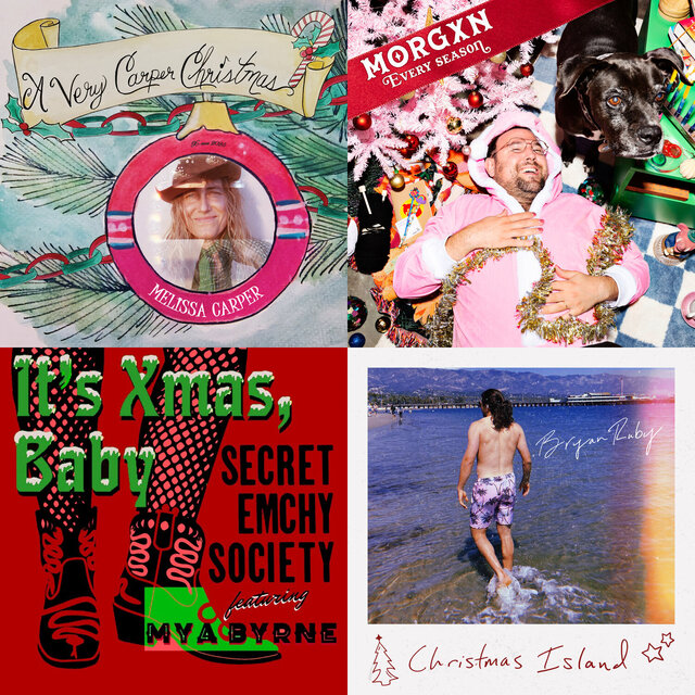 Cover art for album Queer Country Holiday and Christmas Music by User