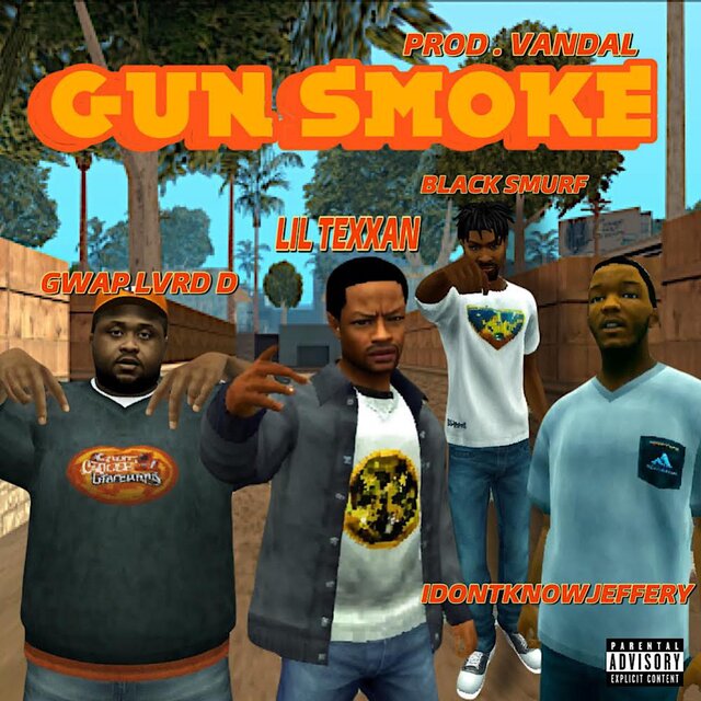 Gun Smoke (feat. Black Smurf, idontknowjeffery & Gwap Lvrd D)