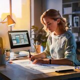 Armonía De Tono De Trabajo Suave