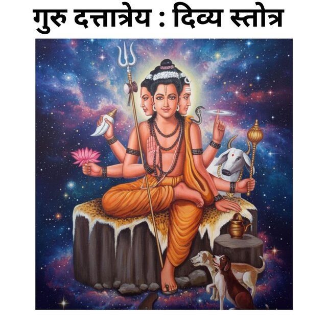 गुरु दत्तात्रेय  दिव्य स्तोत्र (Guru Dattatreya Divya Stotra)