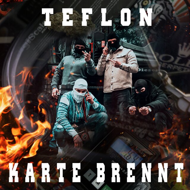 Karte brennt