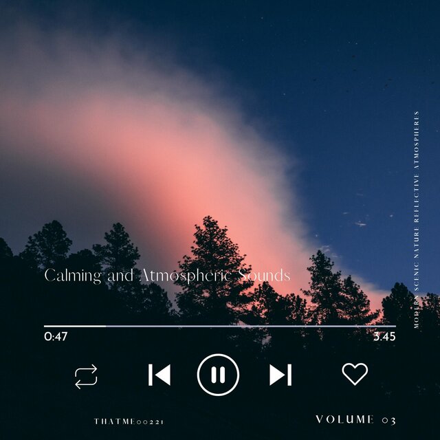 Calming and Atmospheric Sounds - Modern Scenic Nature Reflective Atmospheres, Vol. 03