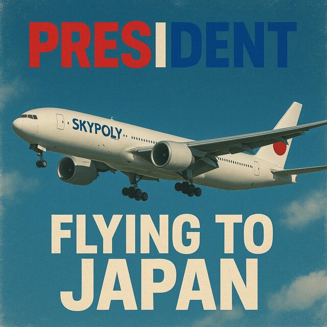 Flying To Japan