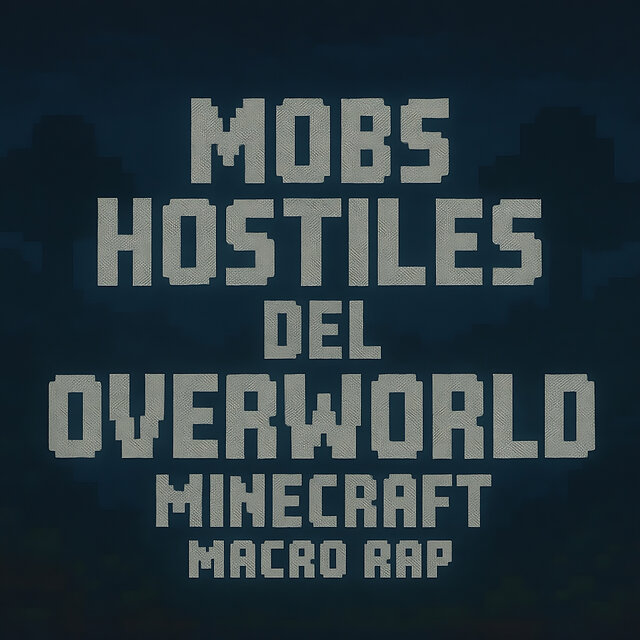 Mobs Hostiles del Overworld Minecraft Macro Rap
