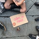 alles in rosé.