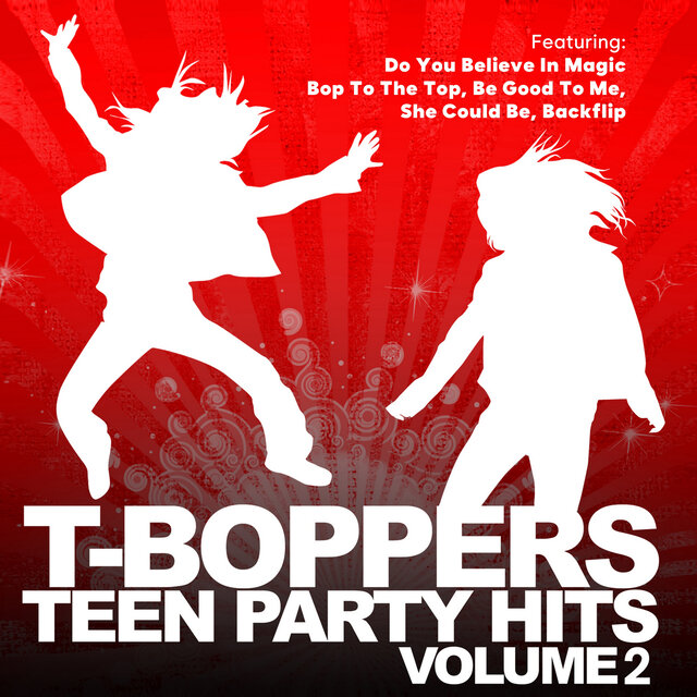 Cover art for album Teen Hits Party Vol. 2 by The T-Boppers