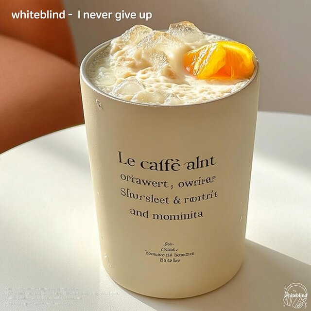 I never give up