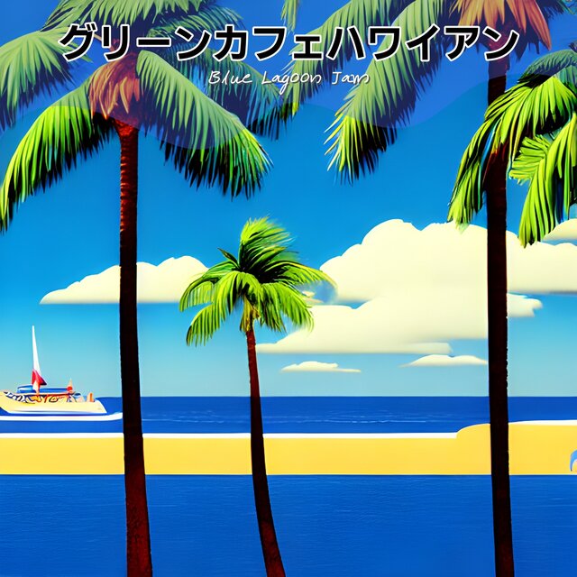 グリーンカフェハワイアン