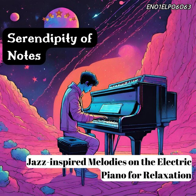 Serendipity of Notes: Jazz-inspired Melodies on the Electric Piano for Relaxation