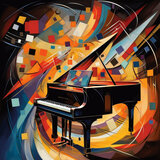 Jazz Piano Elegant Resonance