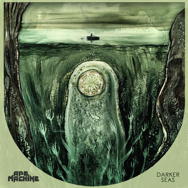 Cover art for album Darker Seas by Ape Machine