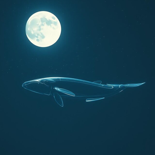 The moon is beautiful, isn't it?