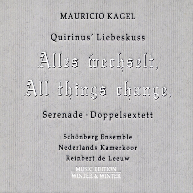 Alles wechselt, All things change