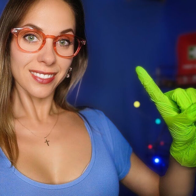Ear Exam ASMR – Otoscope examination for Sleep