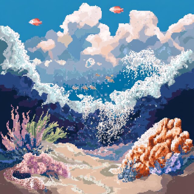 The Sea of Healing and Tranquility Oceans