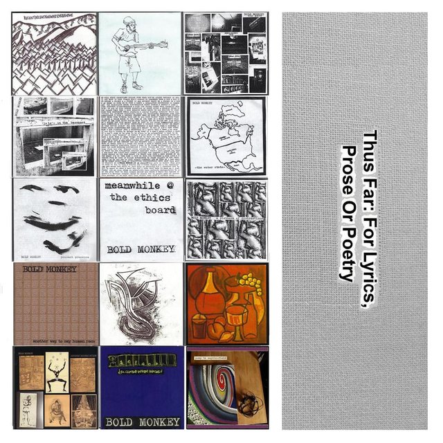 Thus Far: For Lyrics, Prose or Poetry
