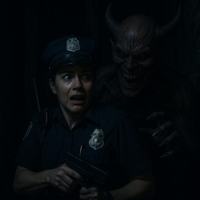 The demon's laughter