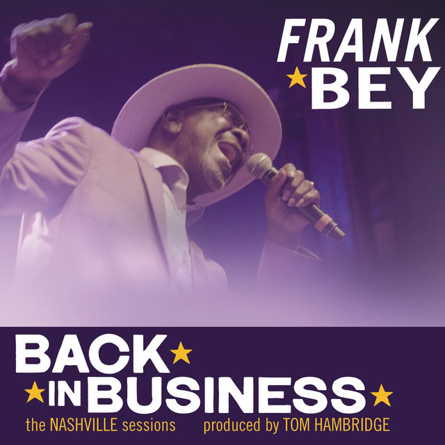 Cover art for album Back in Business by Frank Bey