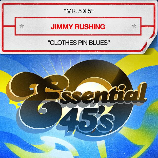 Cover art for album Mr. 5 x 5 / Clothes Pin Blues by Jimmy Rushing