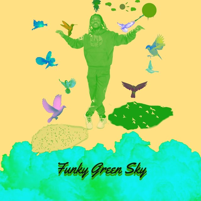 Funky Green Sky