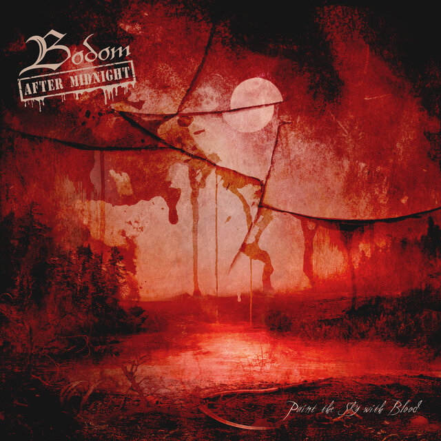 Cover art for album Paint the Sky with Blood by Bodom After Midnight