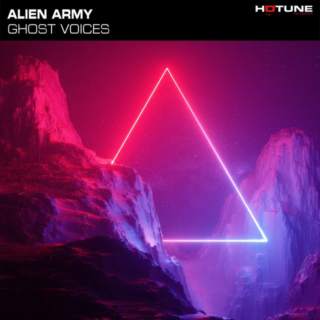 Cover art for album Ghost Voices by Alien Army