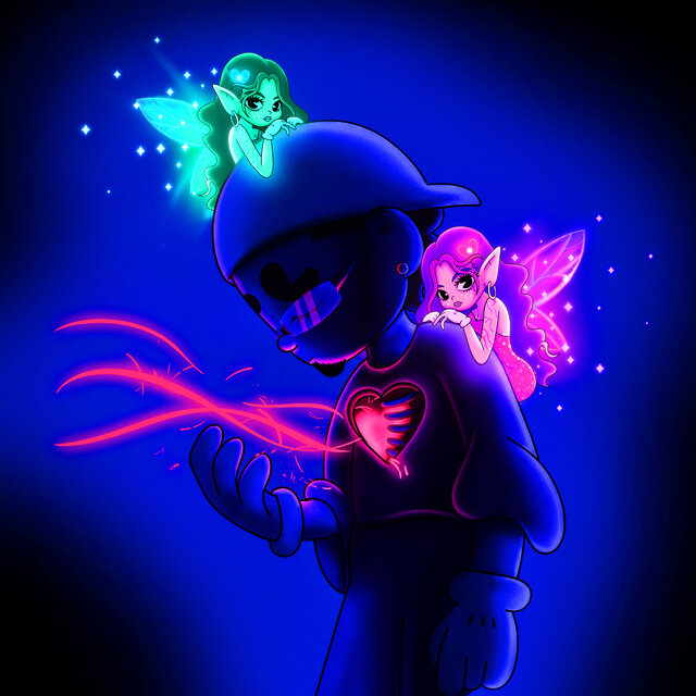 Cover art for album POR SI MAÑANA NO ESTOY by Omar Courtz