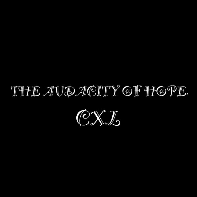 THE AUDACITY OF HOPE