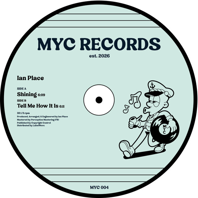 Cover art for album Shining EP by Ian Place